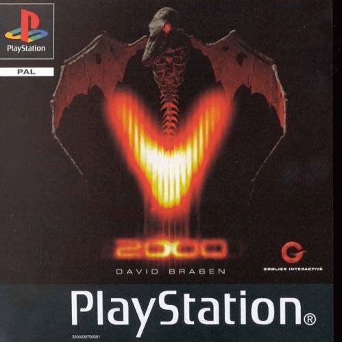V2000 box art for Playstation